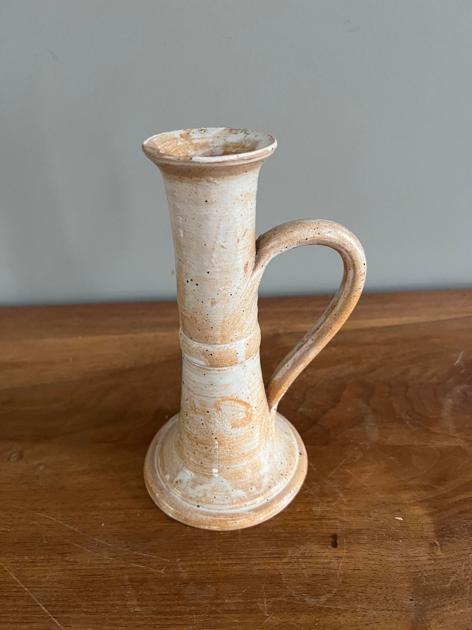 Sandstone candle holder