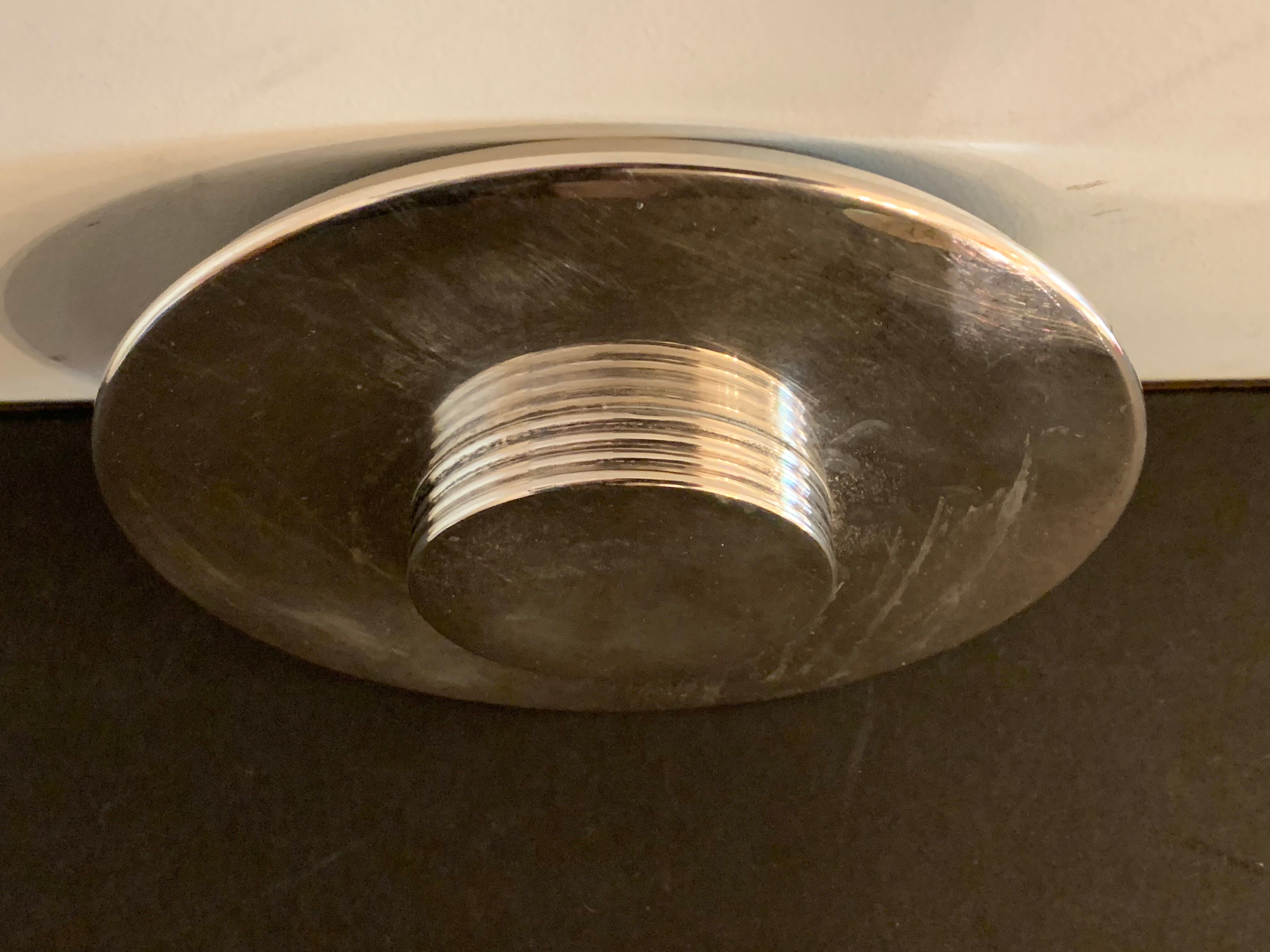 Christian Dior box with silver metal lid