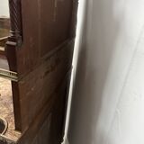 Napoleon III Mahogany and Chiseled Bronze Display Cabinet, 19th Century