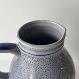 West Germany blue carafe H19.5