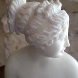 Buste en albâtre d'après Antonio Canova