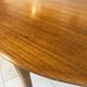 Table a manger scandinave, extensible en teck circa 60