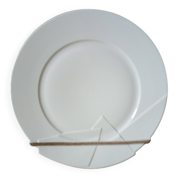 Assiette trompe-l'oeil Haviland Limoges
