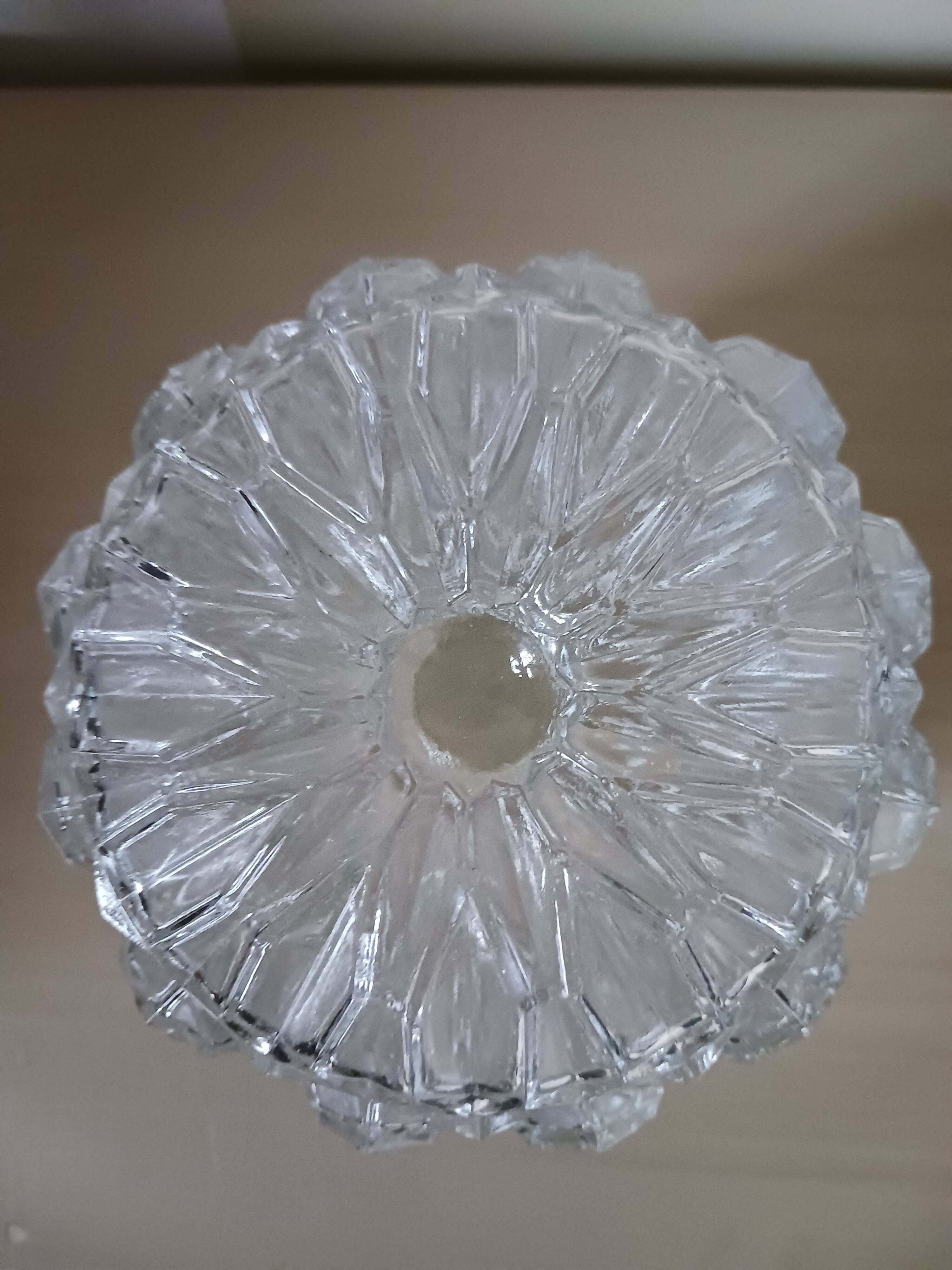 Vintage glass lantern/suspension.