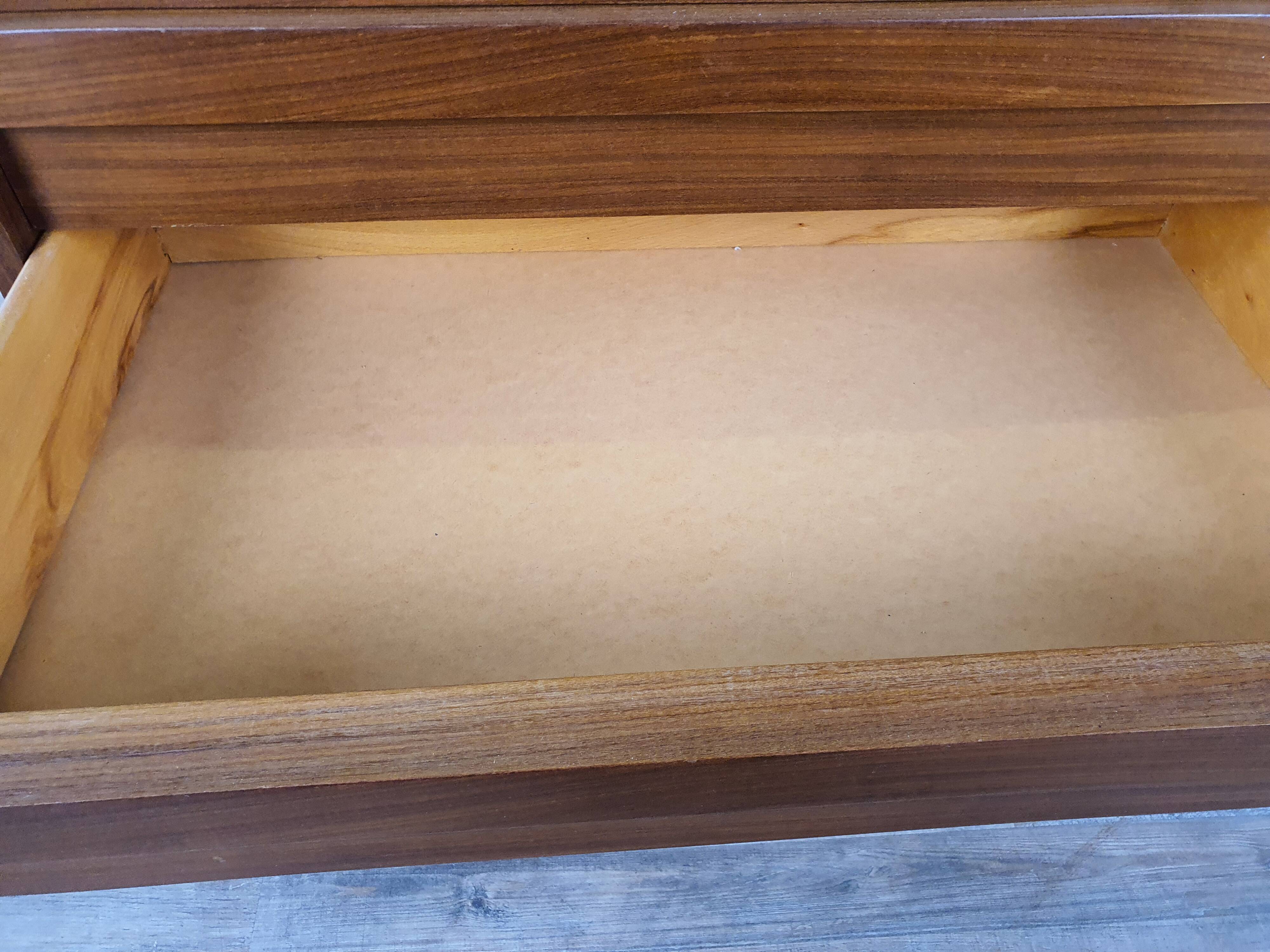 Scandinavian style sideboard with flap