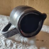 Glazed ceramic pitcher