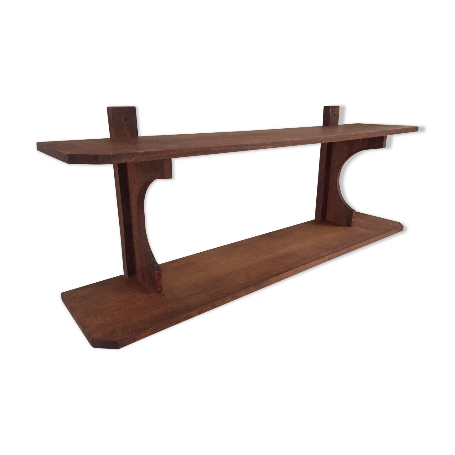 Vintage double shelf