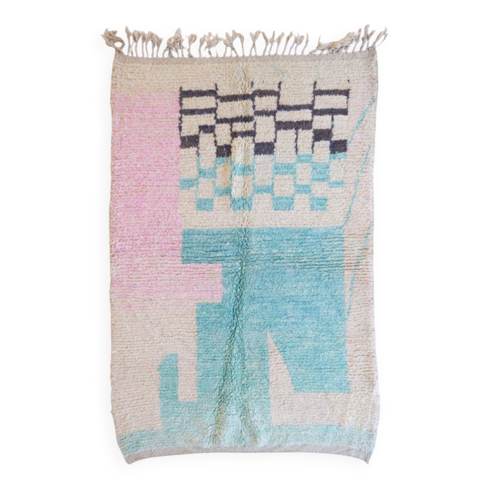 Berber Pastel Rug - 236 x 158 cm