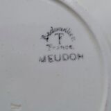 Dessert plates "Meudon" faience of Badonviller
