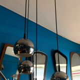Cascade hanging lamp 70s