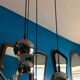 Cascade hanging lamp 70s