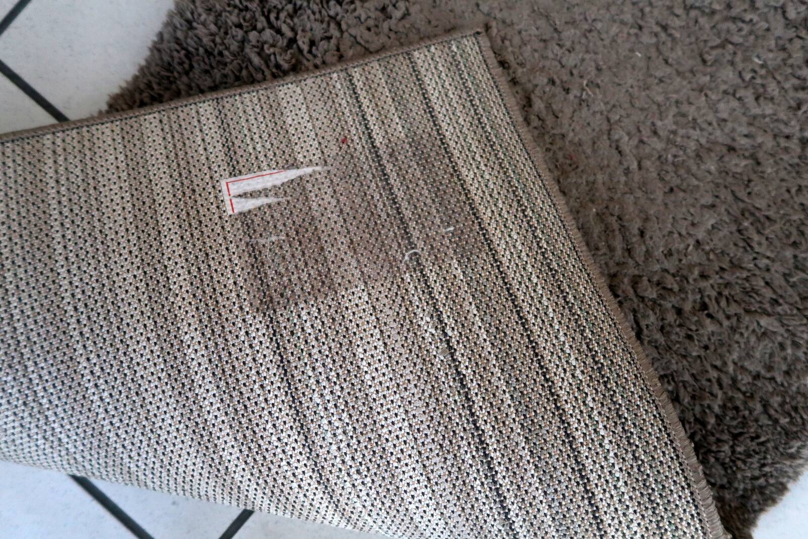 Tapis Vintage Moderne Allemand (57cm x 111cm), Années 1960