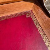 Old wooden and marble secretary