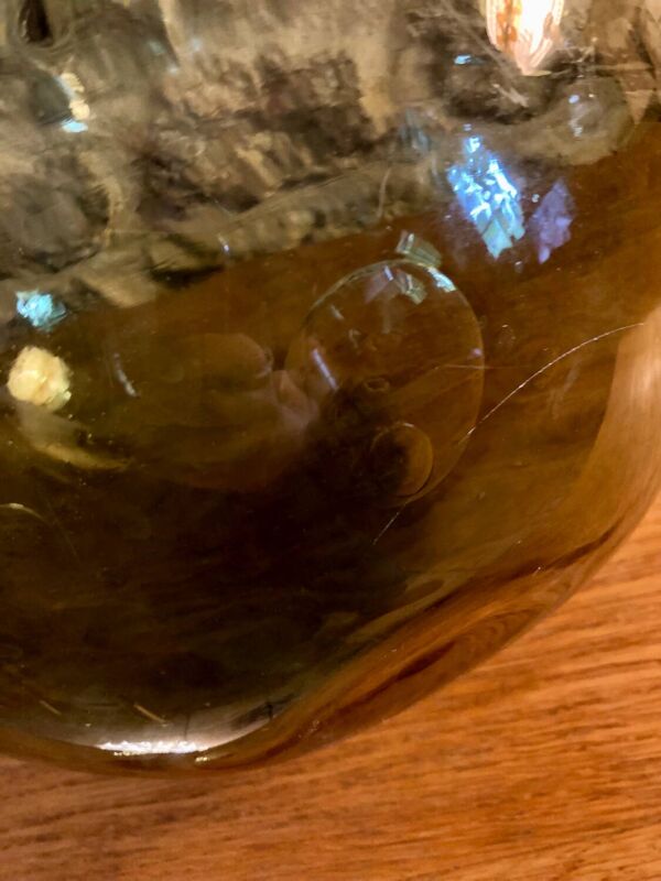 Dame jeanne ancienne bullée