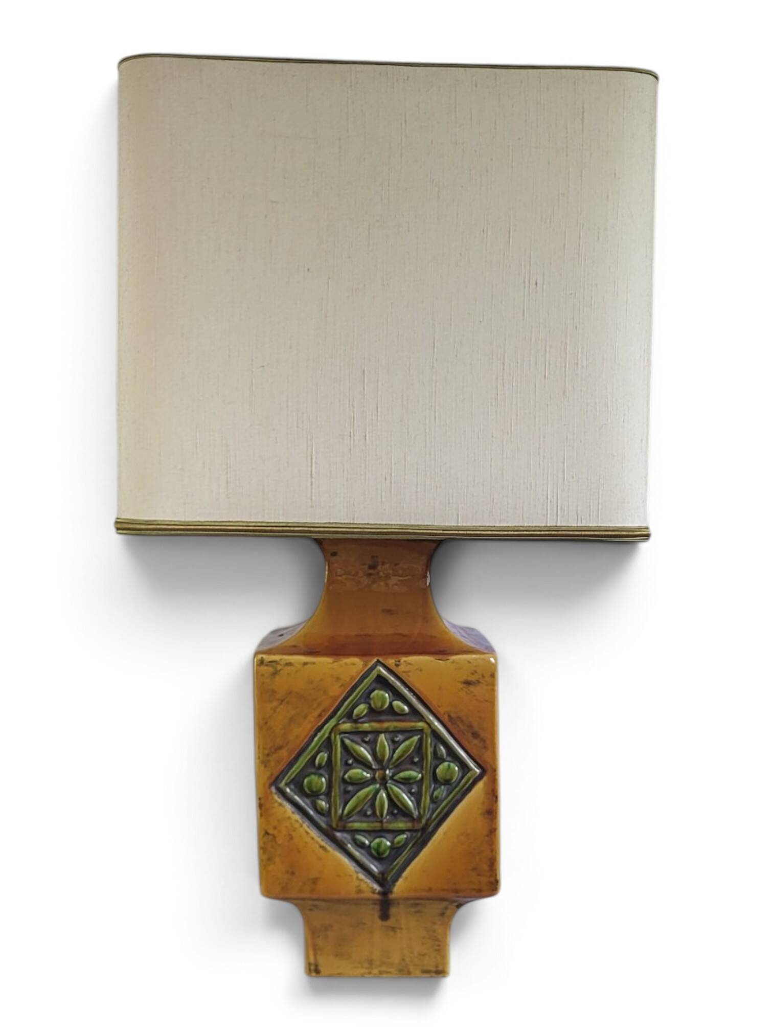 Lampe en céramique émaillée
