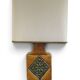 Lampe en céramique émaillée