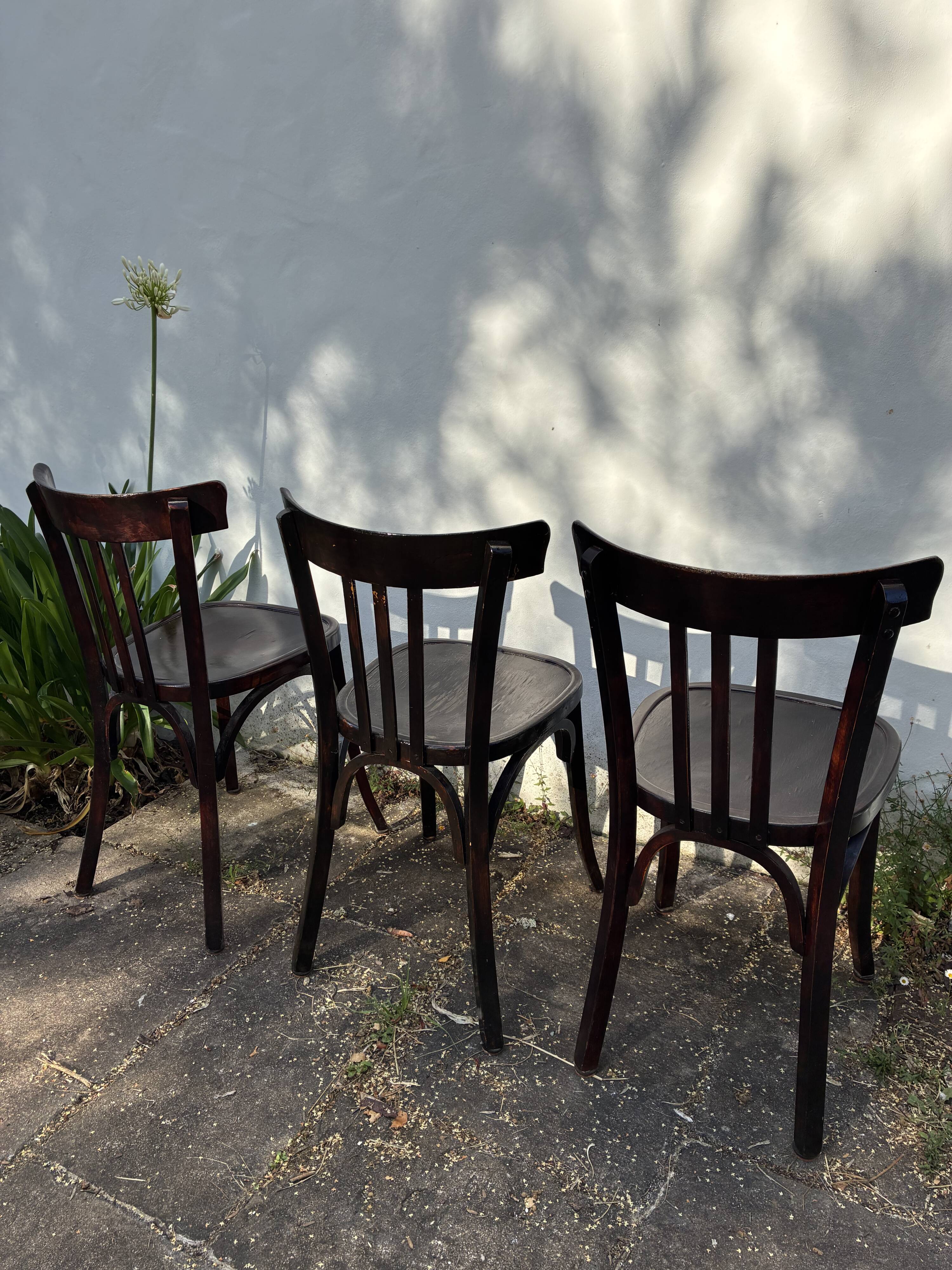 Lot chaises bistrot Baumann