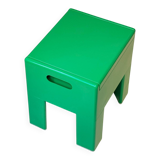 Tabouret coffre Space Age vert Olaf Von Bohr pour Gedy Italie années 60