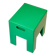 Tabouret coffre Space Age vert Olaf Von Bohr pour Gedy Italie années 60