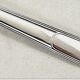 Christofle Gabon, Art Deco, 12 table settings, 24 pieces in silver-plated metal.