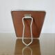 Antique barber's mirror, beveled, to place or hang, 1950