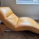 Original Vintage N. Eilersen Chaise Longue in Cognac Leather