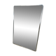 Chrome rectangular mirror 62x92cm