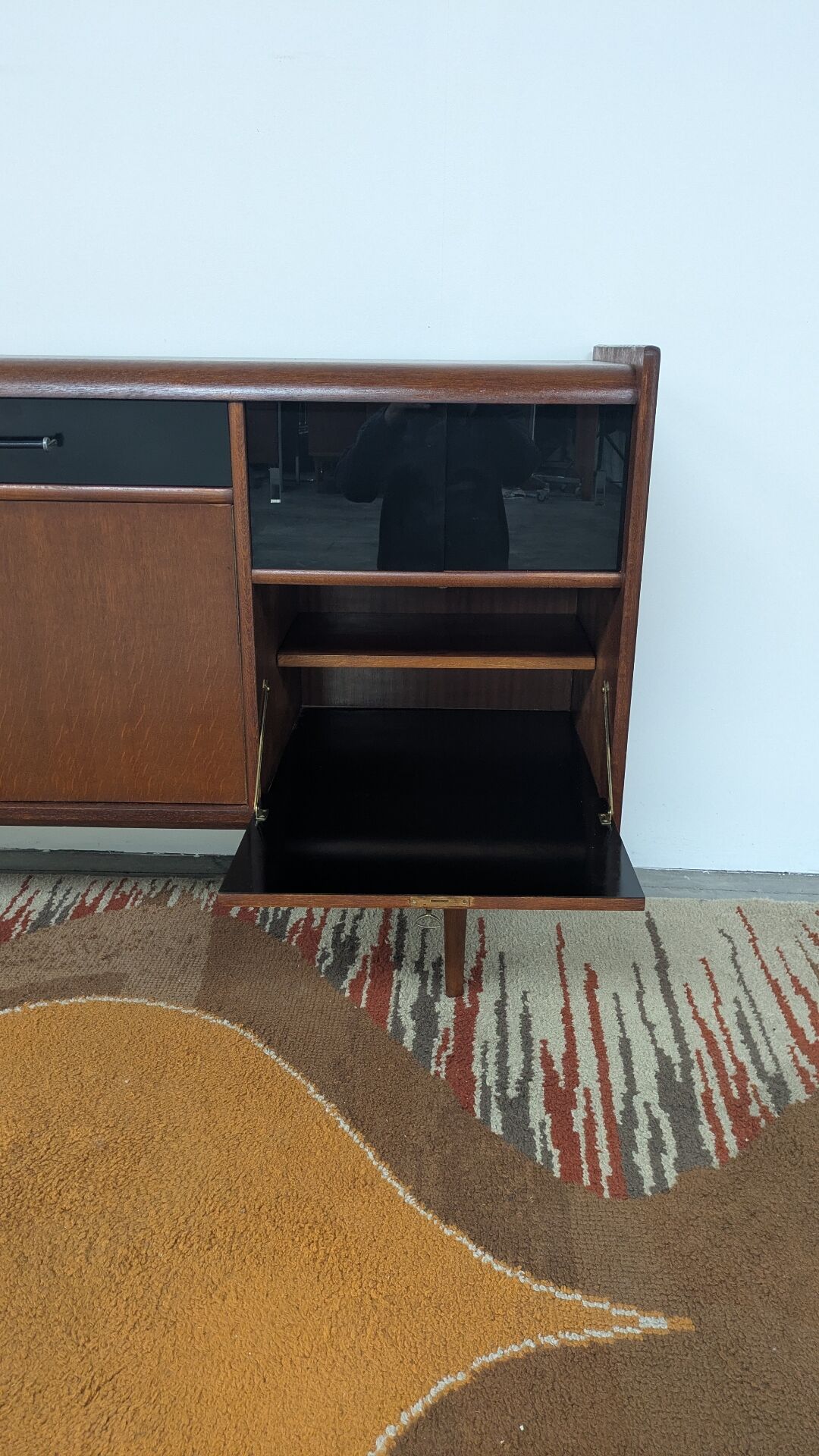 Vintage Scandinavian enfilade design