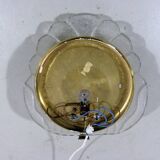 Set of 2 Murano glass wall lamps by Hillebrand 1960’s