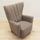 Fauteuil lounge, design scandinave, fabrication : Danemark