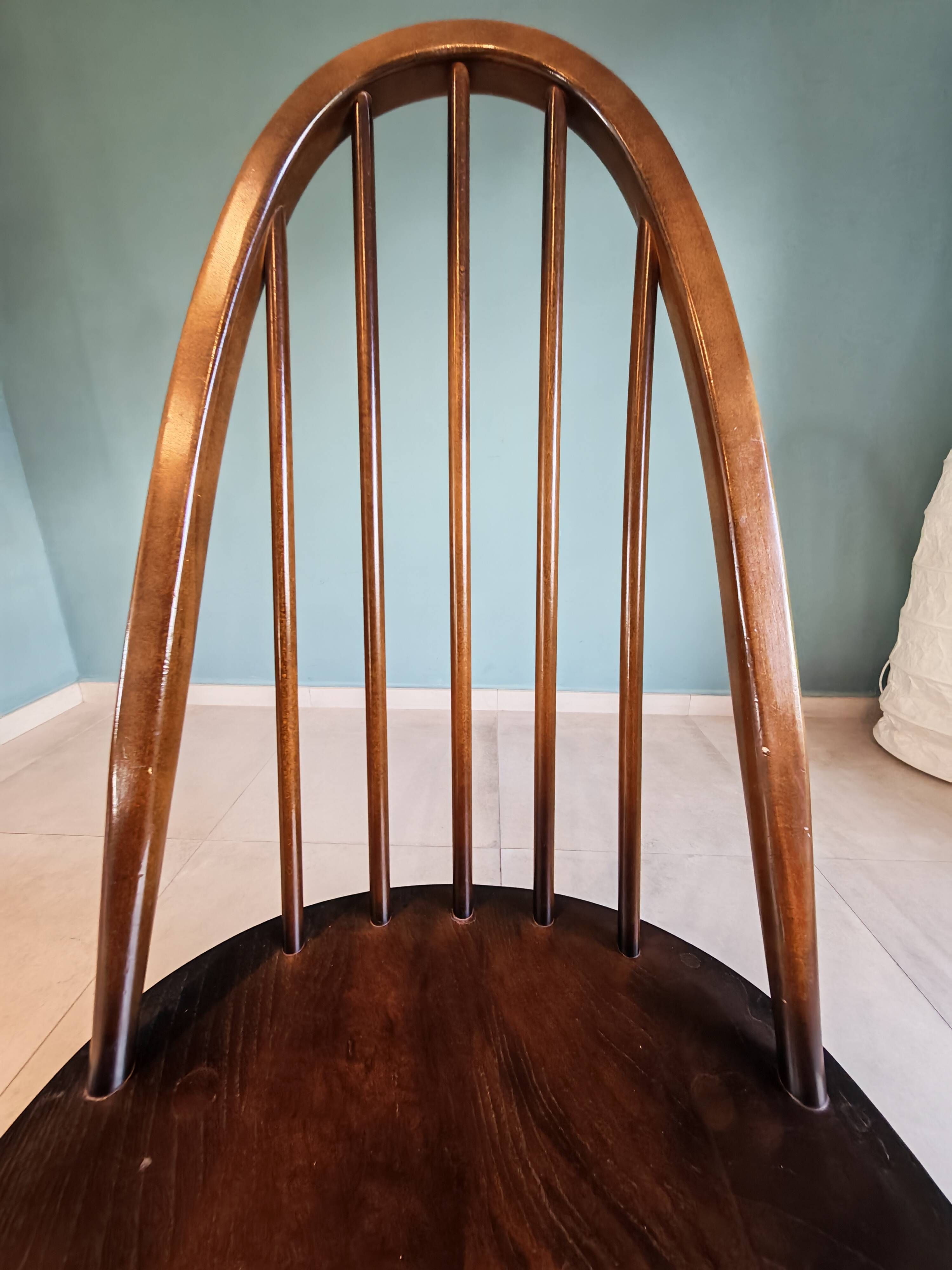 Ensemble chaise et fauteuil à barreaux attribués à Ercol Goldsmith, 1960