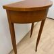 Biedermeier Demi-Lune Console Table in Cherry Wood, South Germany, 1820