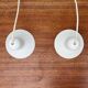 Suspended Lamps Model 1415 Mid-Century Modern Danish by Claus Bondrup and Torsten Thorup for Nordlux, 1960s, Set of 2
