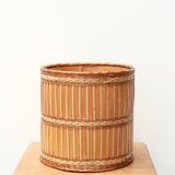 Wicker wastepaper, 70s