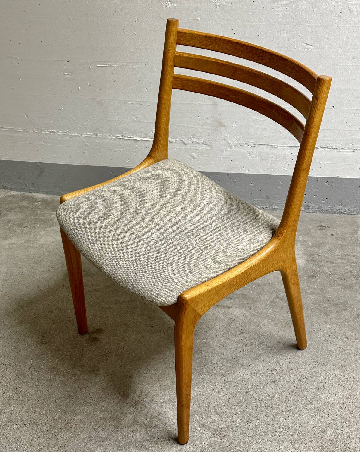 Set of 6 Mid-Century Oak Dining Chairs by KS Møbler