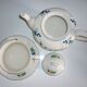 V&B Phoenix blue teapot and breakfast cup and saucer
