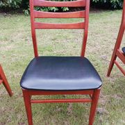 Set of 6 Scandinavian design chairs