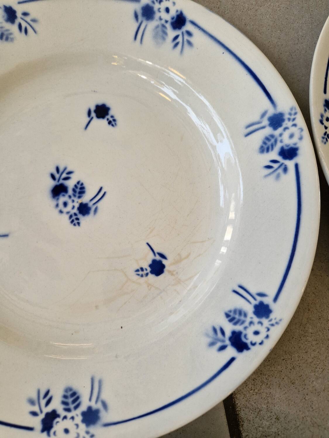 Set of 12 Saint Amand Semi-Deep Plates Model 2018