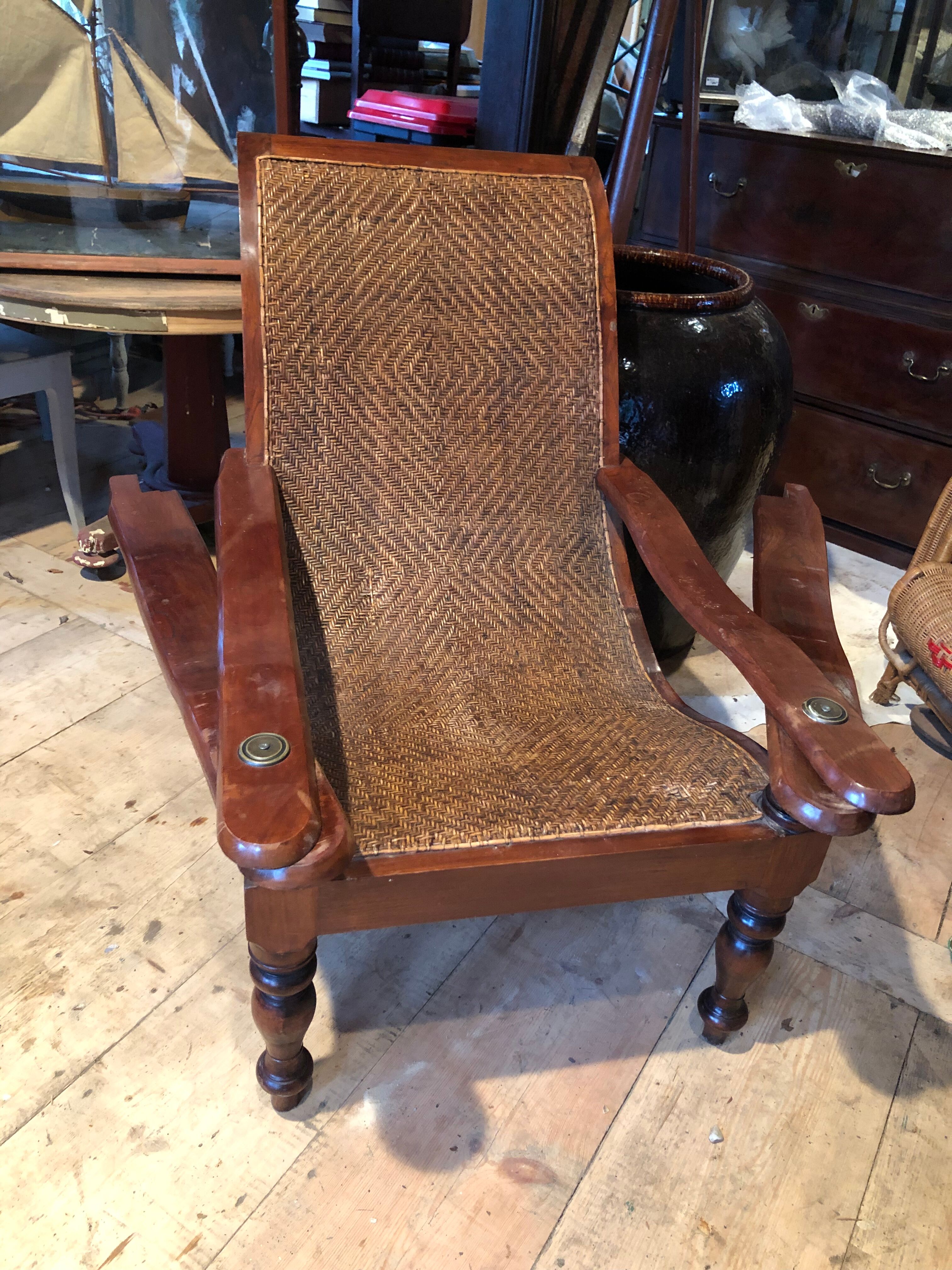 Colonial planter's armchair