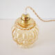 Vintage molded glass globe player