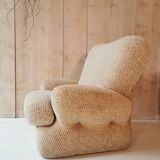 Tweed armchair