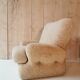 Tweed armchair
