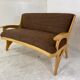 Mid-Century Modernist Two Seater Sofa, 1950s
