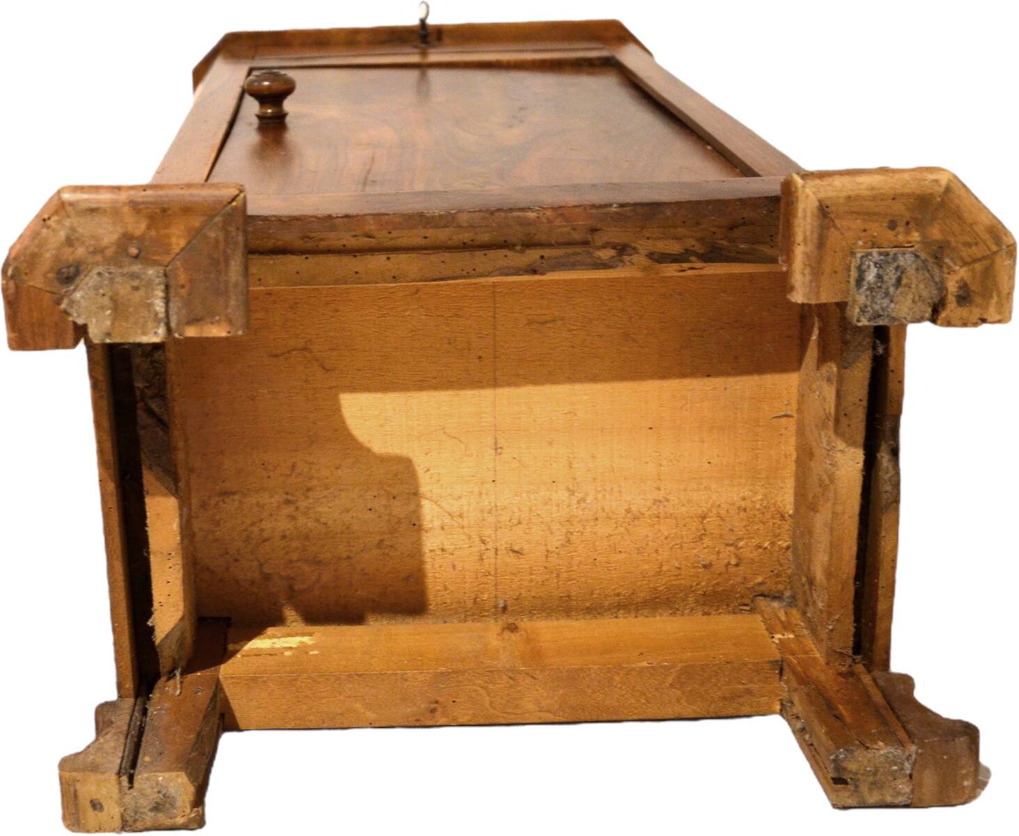 Walnut bedside table