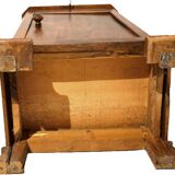 Walnut bedside table