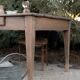 Renovated rustic farmhouse table