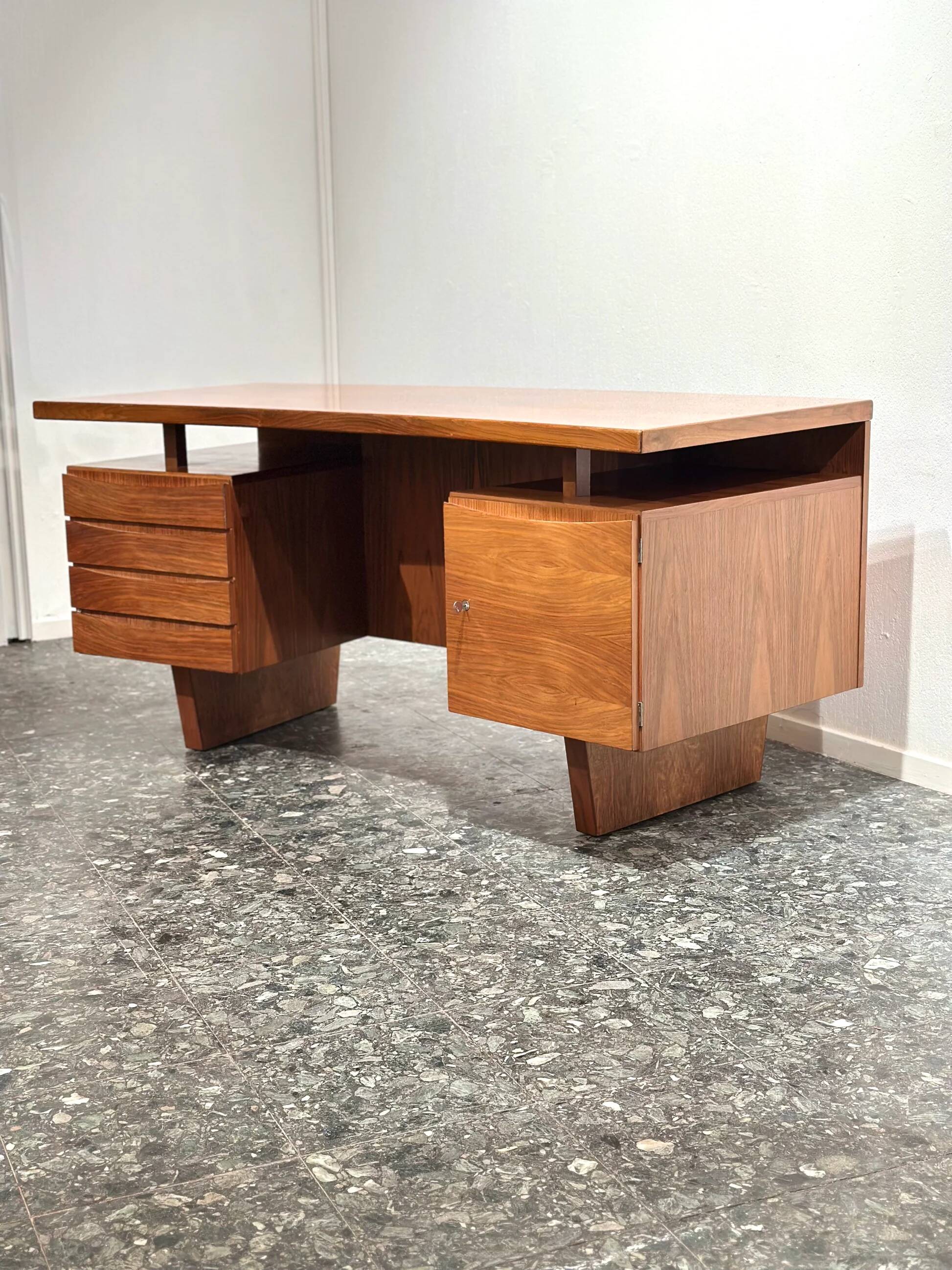 Midcentury Teak Danish executive desk
