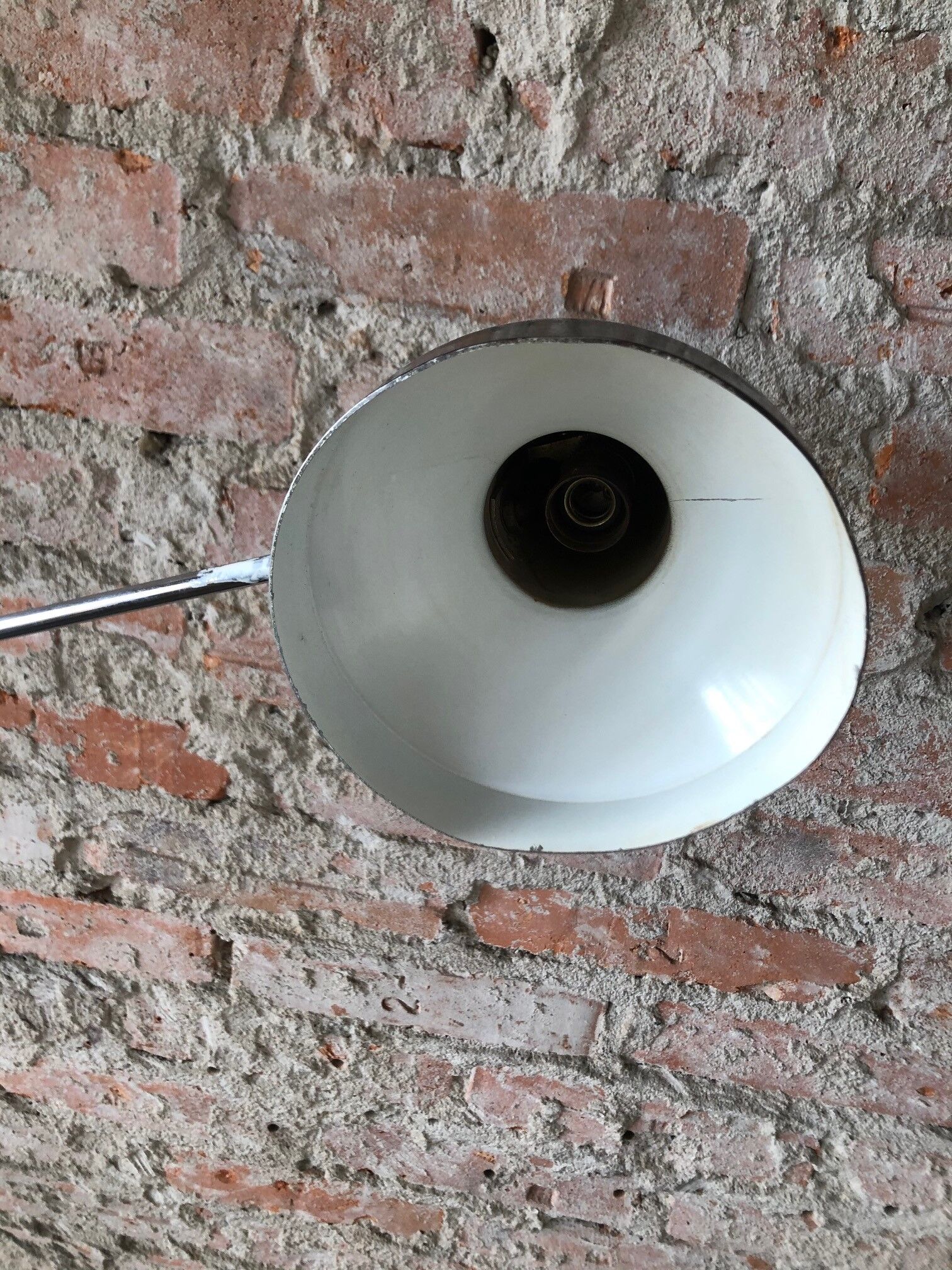 black adjustable floor lamp, 1960