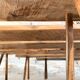 Primitive oak bench