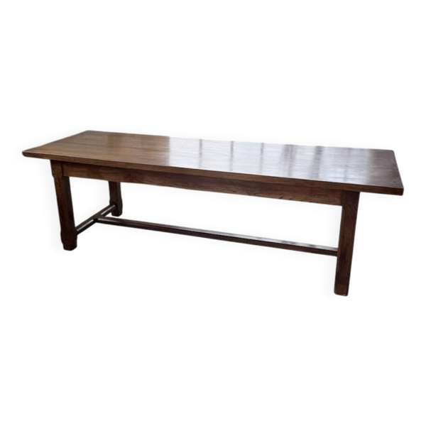 Table de ferme XL en chêne massif